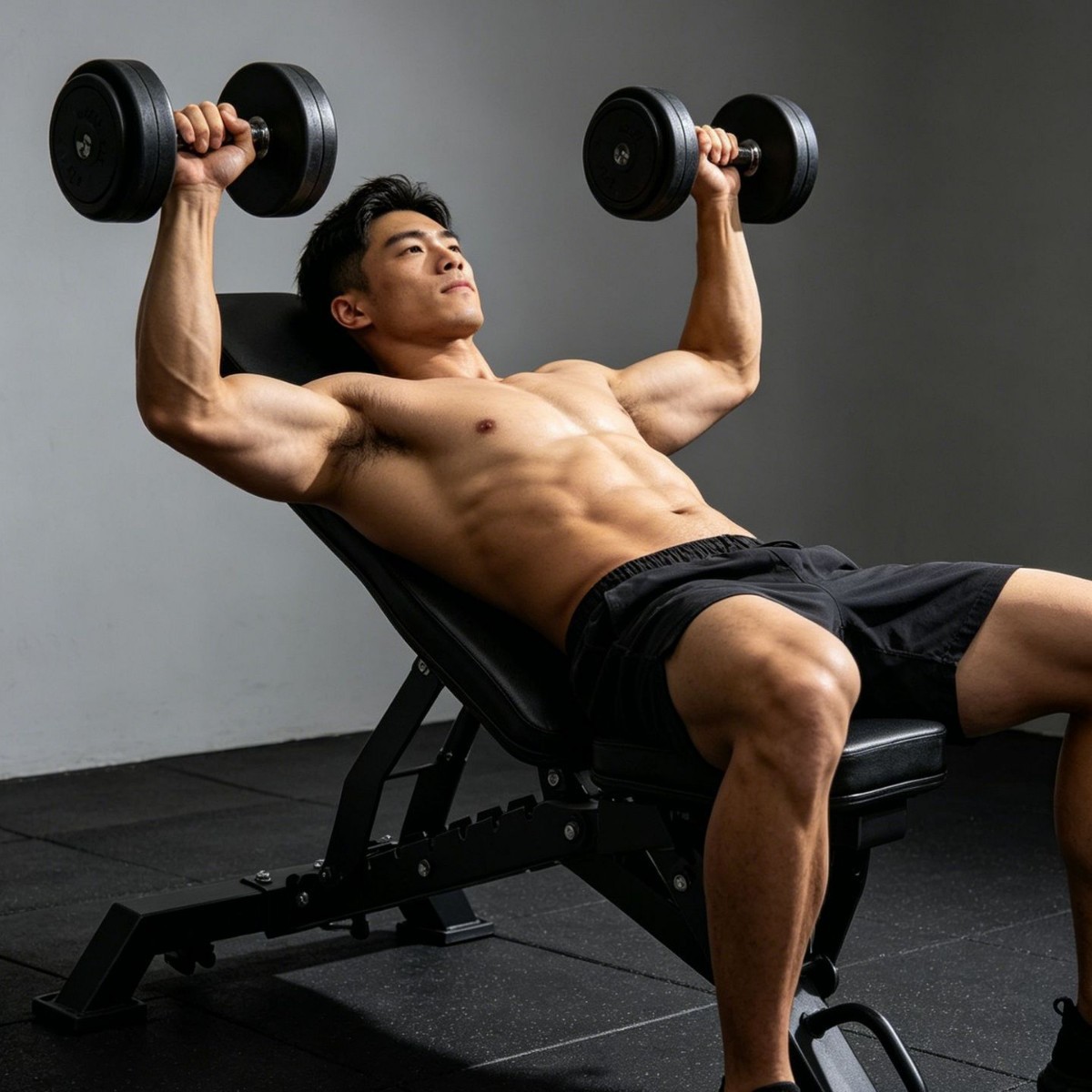 Bench Press Adjustable Incline - Çok Fonksiyonlu Katlanabilir Ağırlık Çalışma Sehpası,