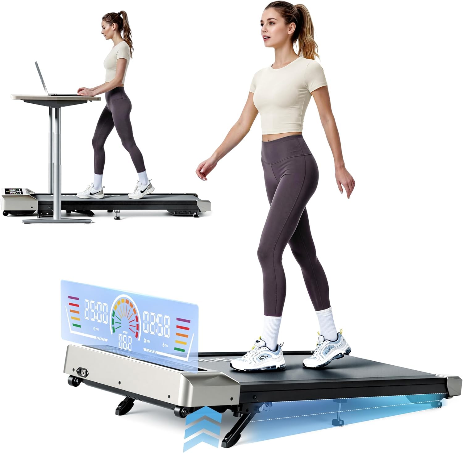 Treadmill Incline Home 3Hp - Yürüyüş Bandı %10 Eğimli, 3HP Sessiz