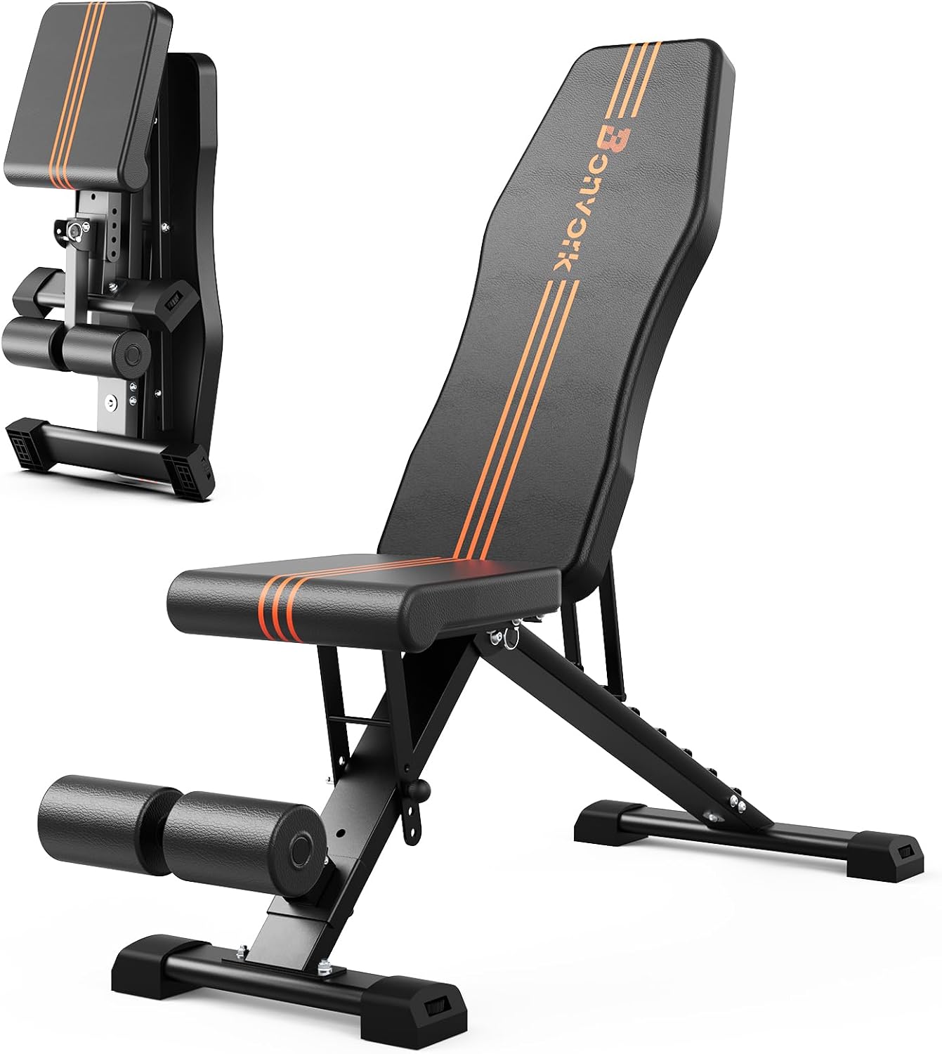 Bench Press Adjustable Incline - 800 LBS Ağırlık Ayarlı Bench, Katlanabilir