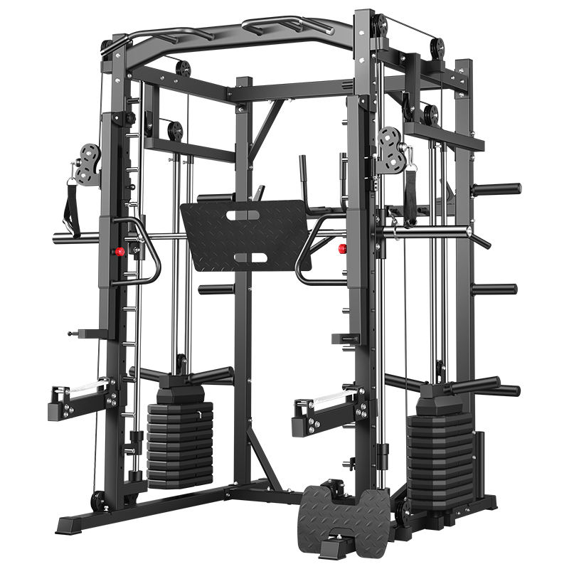 Functional Trainer Cable Machine - Smith Makinesi Kapsamlı Antrenman Güç Rafı