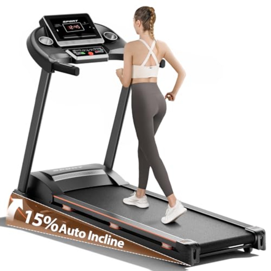 Treadmill Incline Home 3Hp - Evde Kullanım İçin 0-15 Derece Otomatik