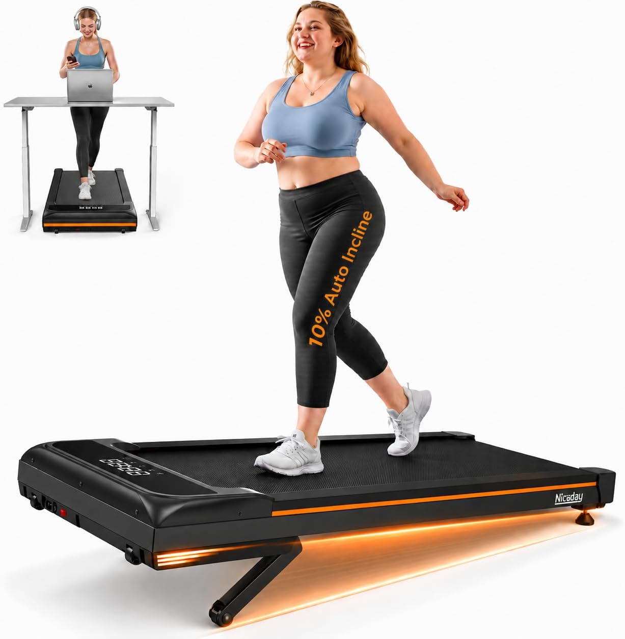 Masa Altı Koşu Bandı, %10 Otom - Treadmill Incline Home 3Hp incelemesi ve fiyatı