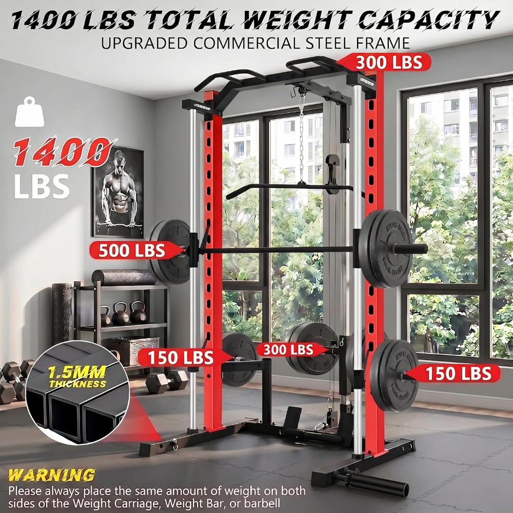 Hepsi Bir Arada Smith Makinesi - Smith Machine Home Gym Power Rack incelemesi ve fiyatı