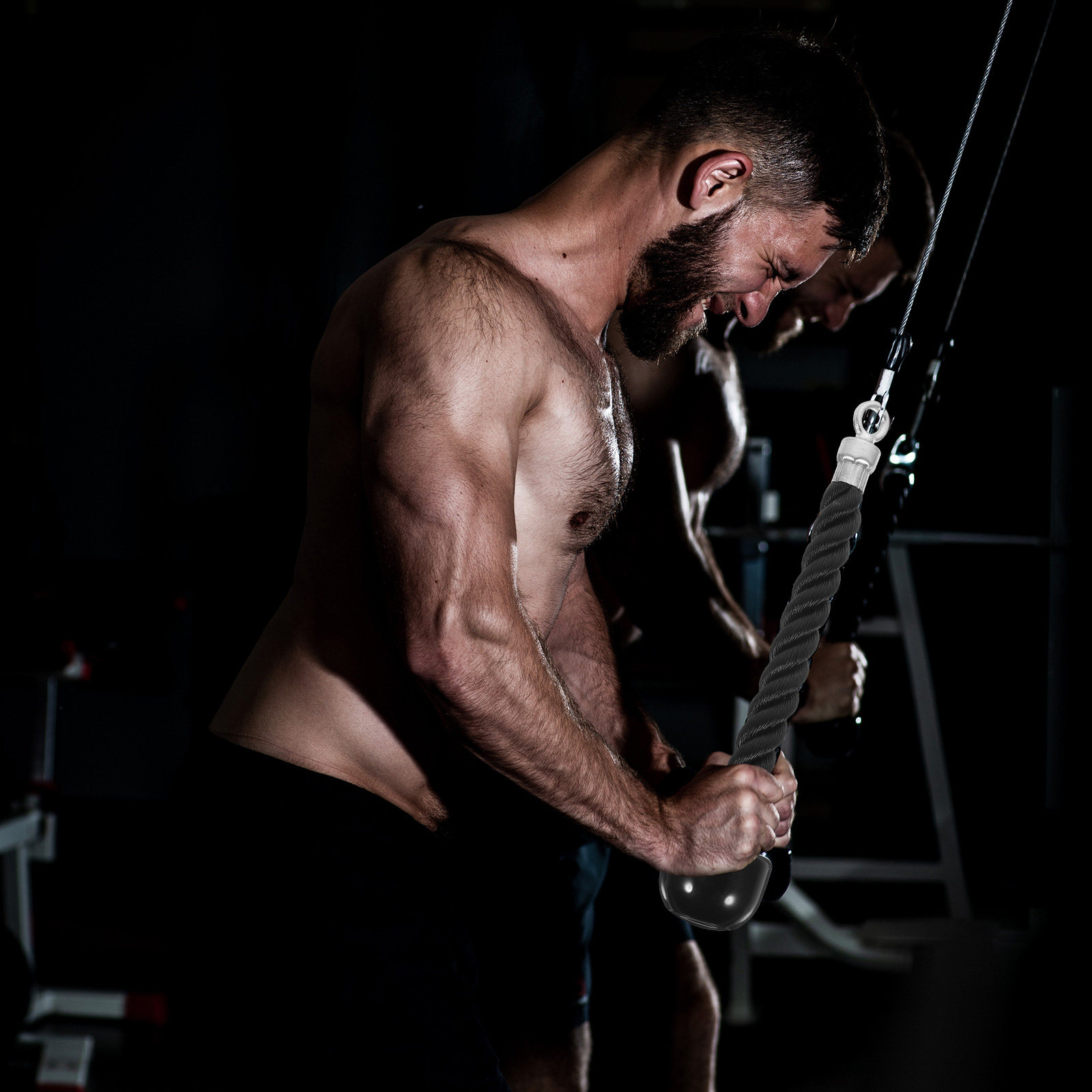 Siyah Naylon Fitness İpli Güç  - Cable Crossover Machine Home incelemesi ve fiyatı