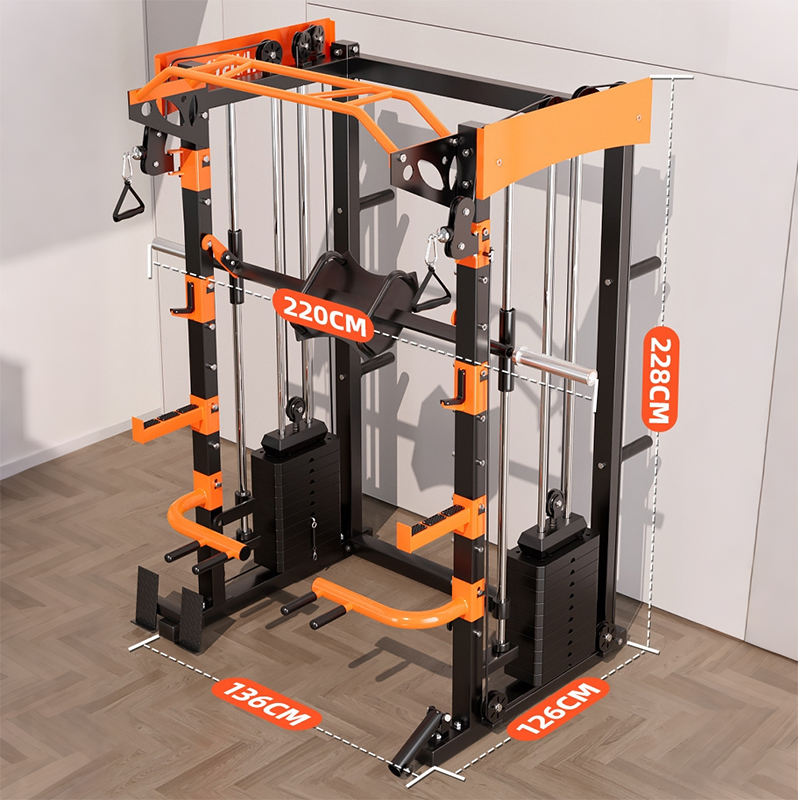 6'sı 1 arada Smith Makinesi, K - Cable Crossover Machine Home incelemesi ve fiyatı