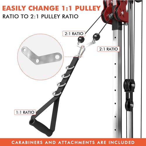 Duvara Monte Kablo İstasyonu,  - Cable Crossover Machine Home incelemesi ve fiyatı