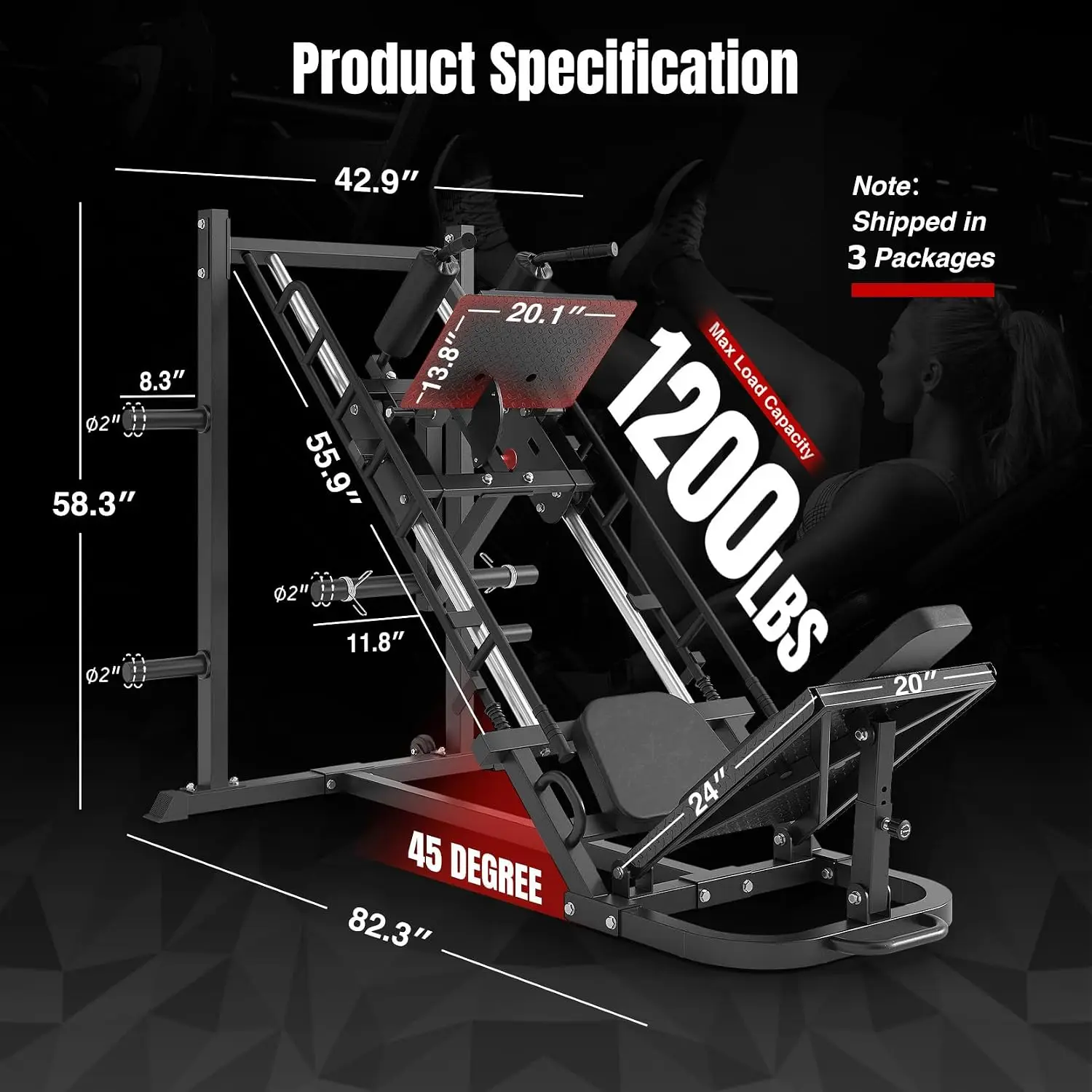 Dripex Bacak Presi Makinesi, H - Leg Press Machine Home incelemesi ve fiyatı