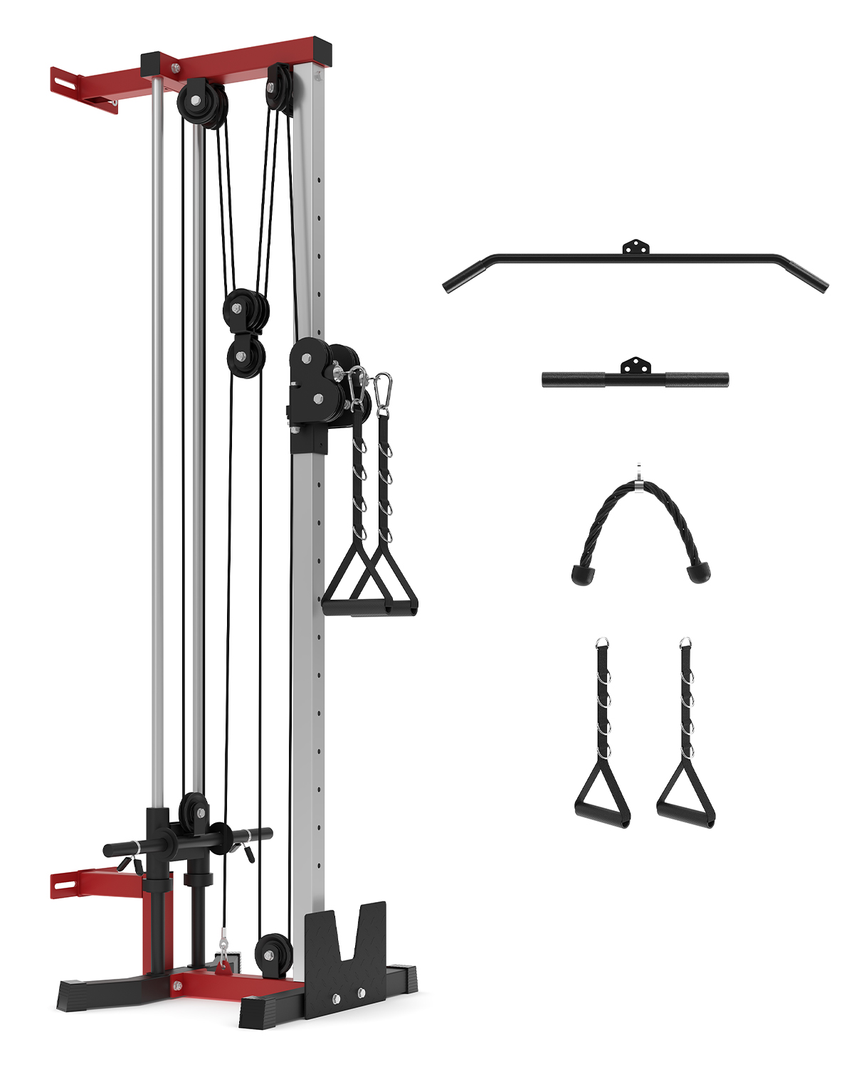 Çift Makaralı, Duvara Monte Ed - Cable Crossover Machine Home incelemesi ve fiyatı