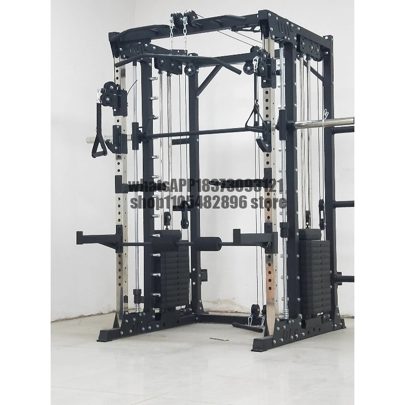Ticari Güçlü Squat Rack Kafesi - Cable Crossover Machine Home incelemesi ve fiyatı