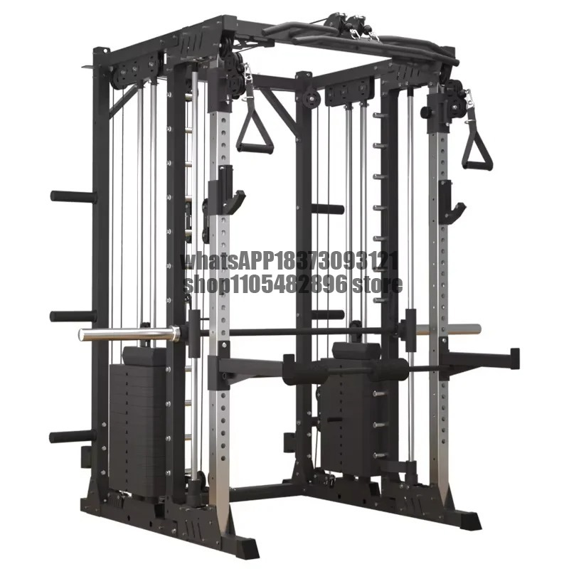 Ticari Güçlü Squat Rack Kafesi - Cable Crossover Machine Home incelemesi ve fiyatı