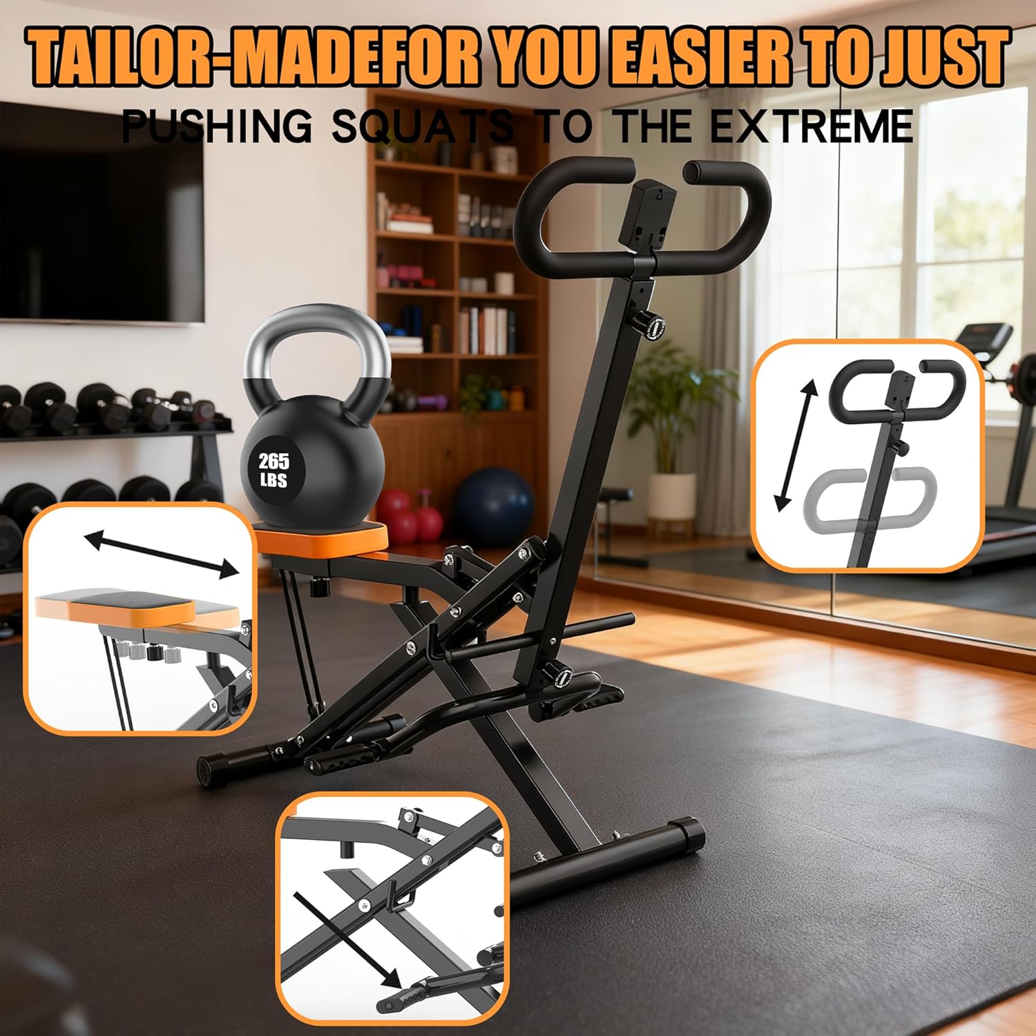 Ev İçin Squat Makinesi, Kalça  - Leg Press Machine Home incelemesi ve fiyatı