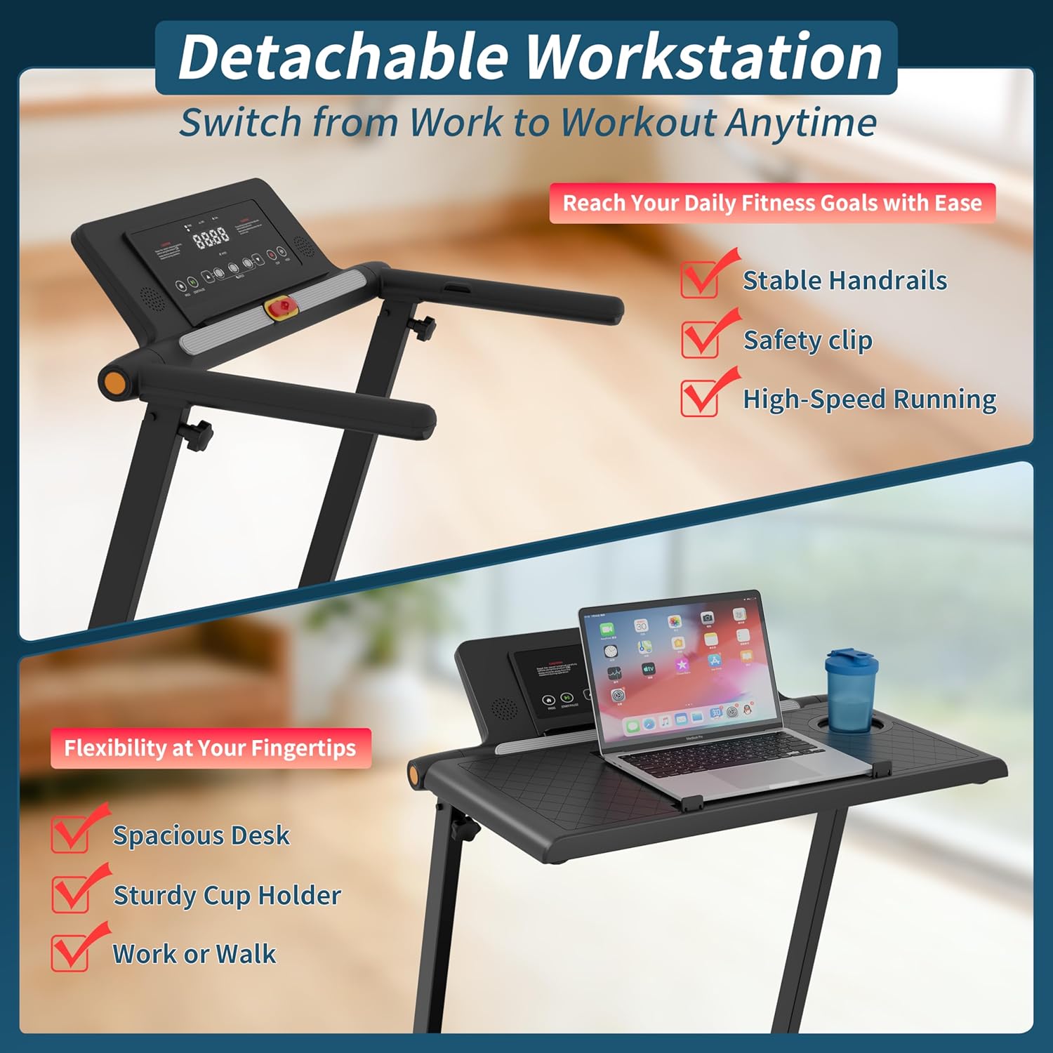 Katlanabilir Masa Altı Koşu Ba - Treadmill Incline Home 3Hp incelemesi ve fiyatı