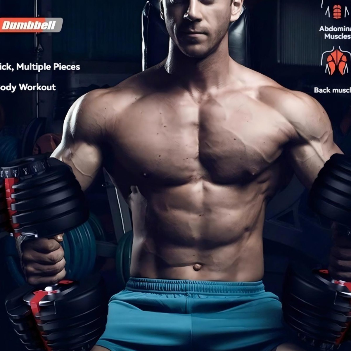 Kullanılmış Özel 90LB 40KG Aya - Adjustable Dumbbell 40Kg Pair incelemesi ve fiyatı