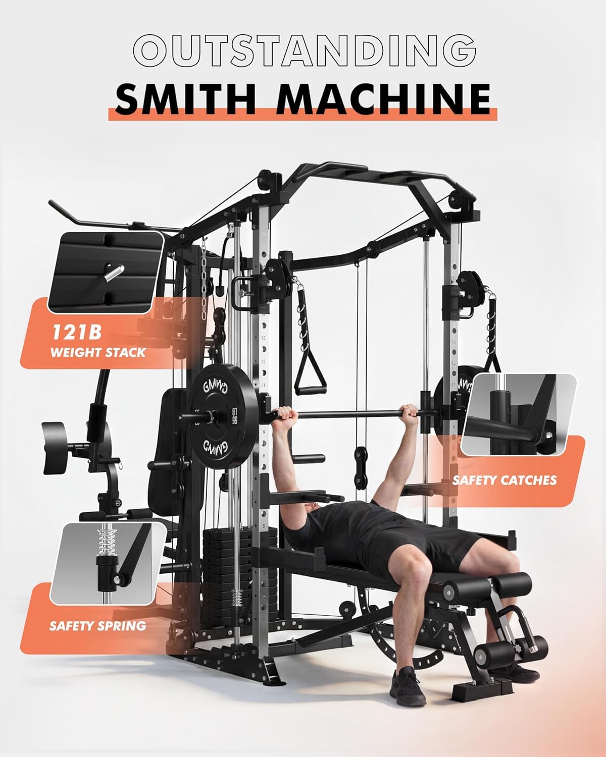 Çift İstasyonlu SmithΔ Makines - Cable Crossover Machine Home incelemesi ve fiyatı