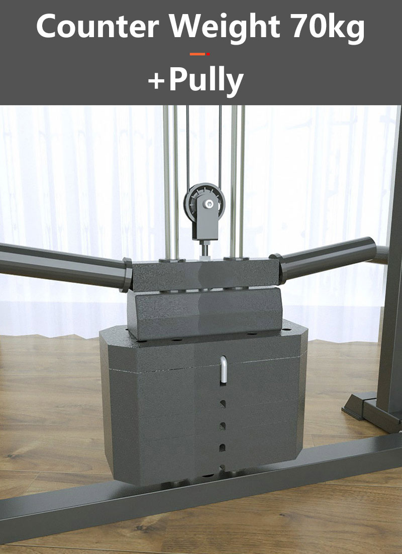 Ev ve Spor Salonu İçin Ticari  - Smith Machine Home Gym Power Rack incelemesi ve fiyatı