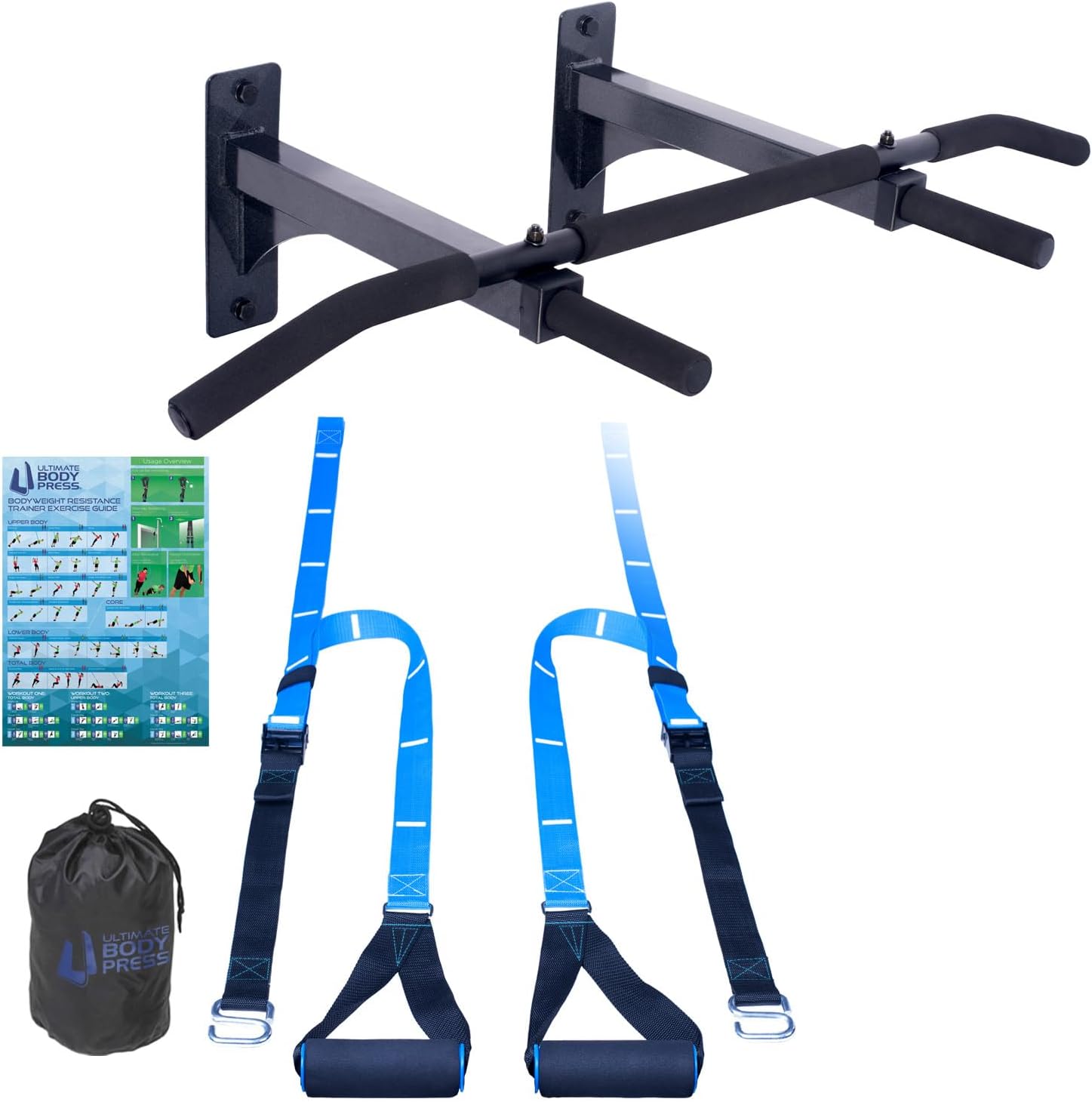 Duvara Monte Edilebilen, Geniş - Pull Up Bar Wall Mounted incelemesi ve fiyatı