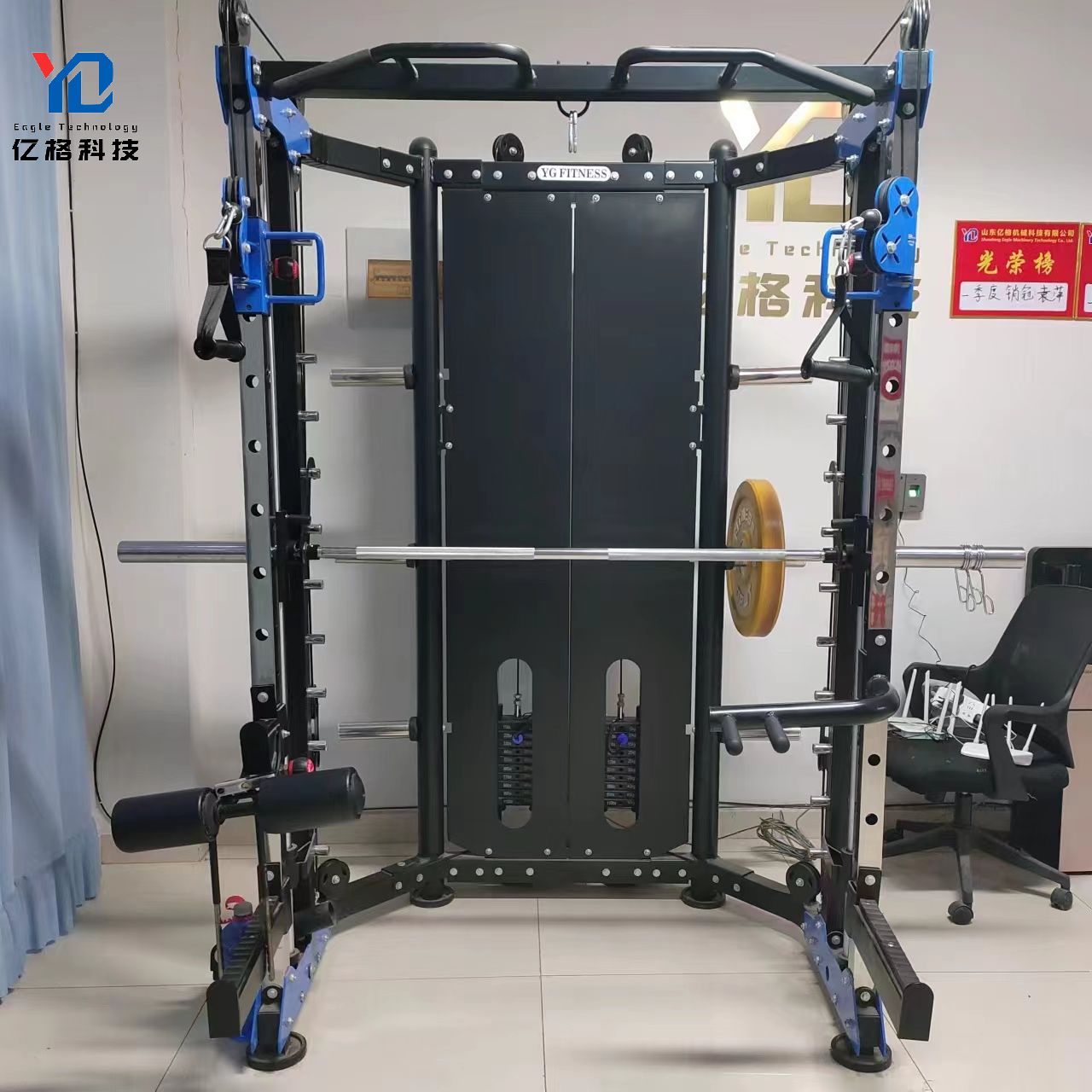 4093 Ticari Ev Spor Salonu Eki - Smith Machine Home Gym Power Rack incelemesi ve fiyatı