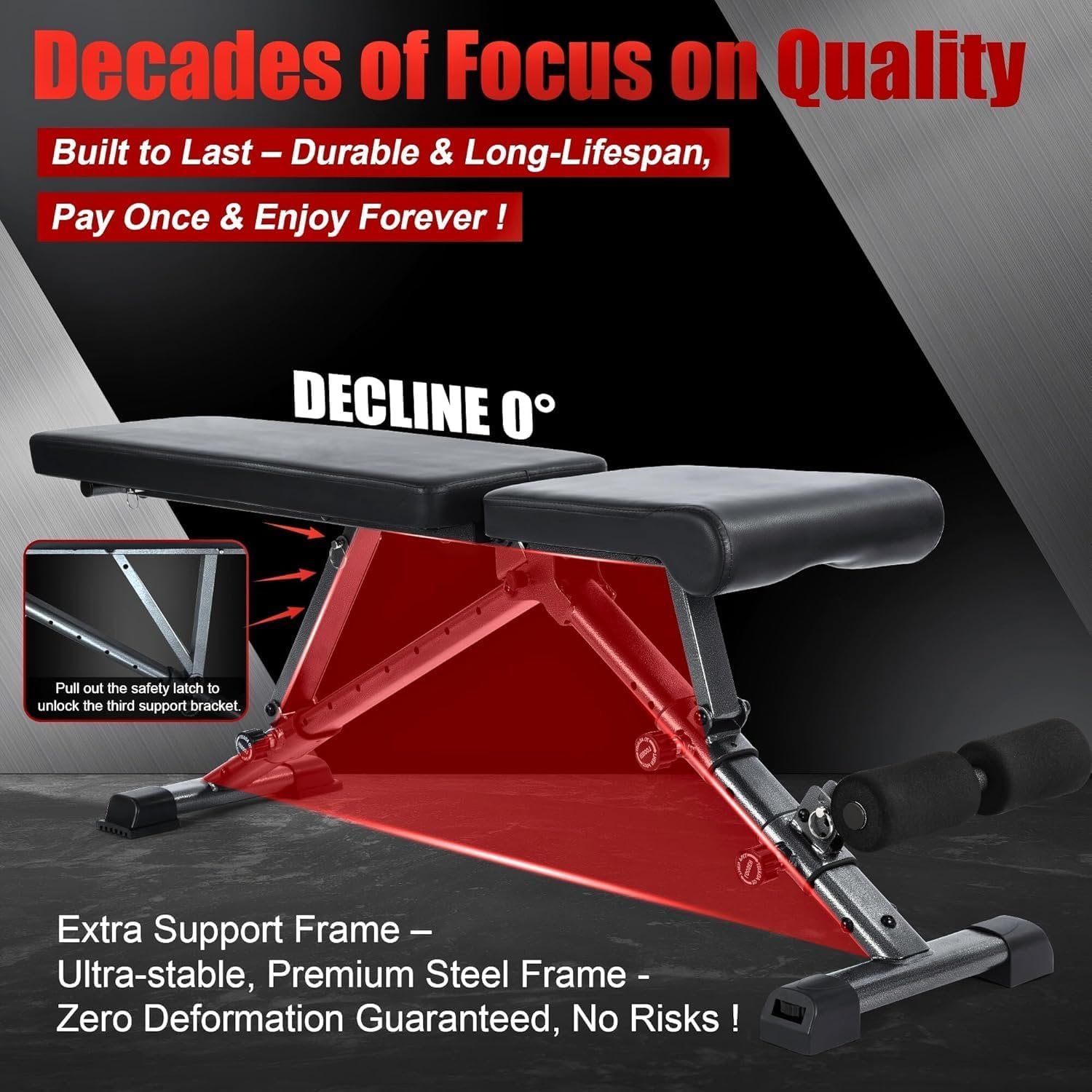 Evde Kullanıma Uygun, Ayarlana - Bench Press Adjustable Incline incelemesi ve fiyatı